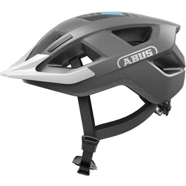 Thumbnail - ABUS City-Fahrradhelm Aduro 3.0 LED, race grey