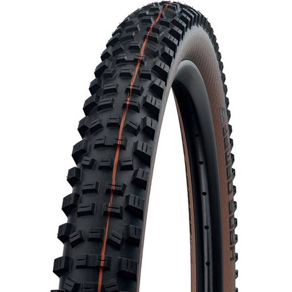 Thumbnail - SCHWALBE MTB- Fahrradreifen HANS DAMPF - ADDIX Soft Evolution Line 27.5x2.35"60-58, bronze