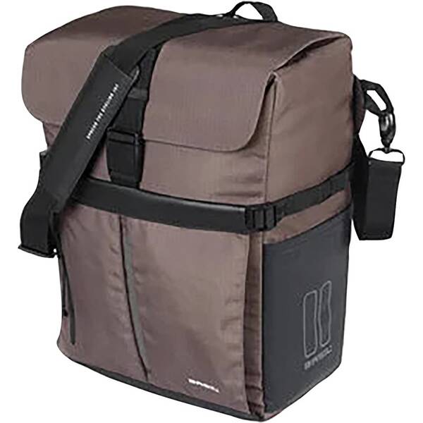 Thumbnail - BASIL Fahrrad-Gepäckträgertasche Move MIK Hooks, braun