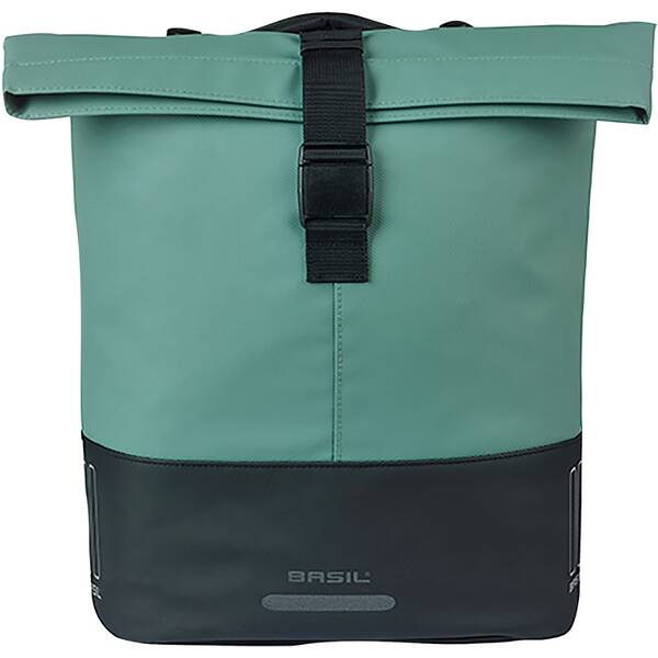 Thumbnail - BASIL Gepäckträger- Fahrradtasche "Cove MIK", silbergrün/schwarz