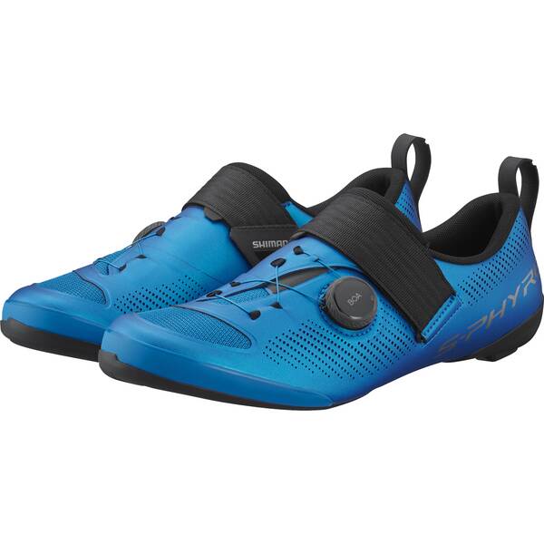 Thumbnail - SHIMANO Triathlon / Rennrad- Fahrradschuhe SH-TR903 S-PHYRE, blau