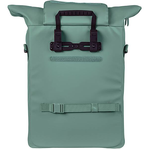 Thumbnail - BASIL Fahrrad-Umhängetasche Brooklyn MIK Hooks,silbergrün