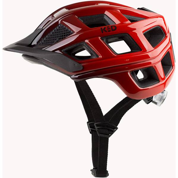 Thumbnail - KED MTB Fahrradhelm Crom, rot/schwarz