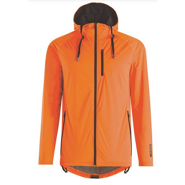Thumbnail - GIST Fahrrad - Kapuzenjacke MICROM 15, orange