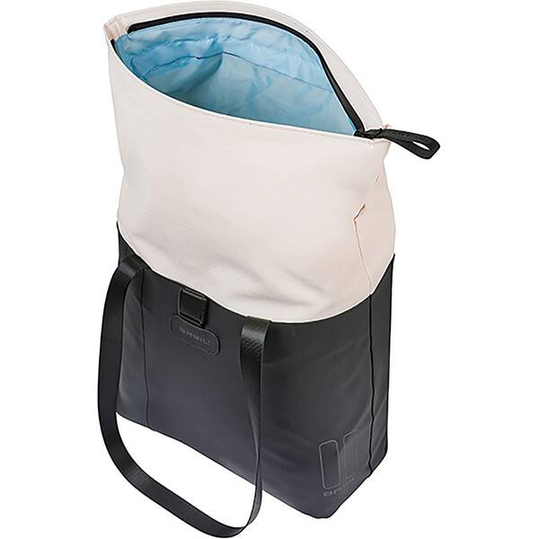 Thumbnail - BASIL Fahrrad-Umhängetasche Vive MIK Hooks, creme/schwarz