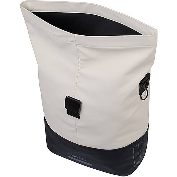 Thumbnail - BASIL Fahrrad-Umhängetasche Cove MIK Hooks, creme