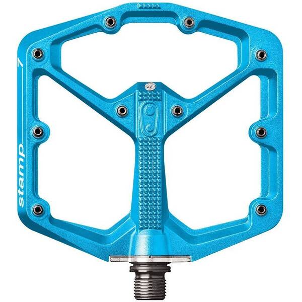 Thumbnail - CRANKBROTHERS MTB- Plattform-Pedal Stamp 7 Large, blau