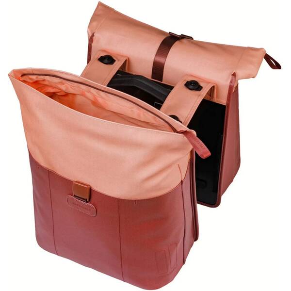 Thumbnail - BASIL Fahrrad-Doppeltasche "Vive MIK 2.0", rot