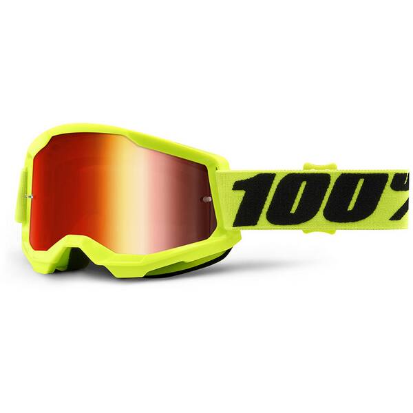 Thumbnail - 100PERCENT MTB-Brille Goggle Strata 2 - Mirror Lens, gelb