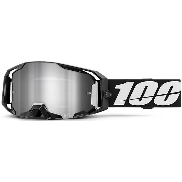 Thumbnail - 100PERCENT MX-Brille Goggle ARmatic - Mirror Lens, schwarz