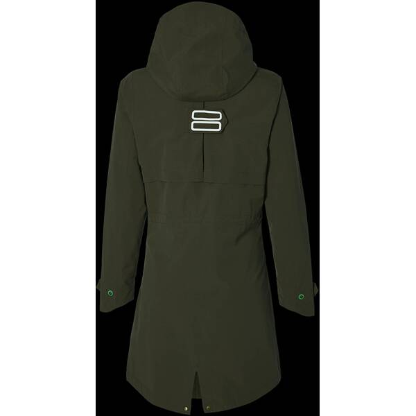 Thumbnail - BASIL Fahrrad Regenparka Mosse Damen olivgün