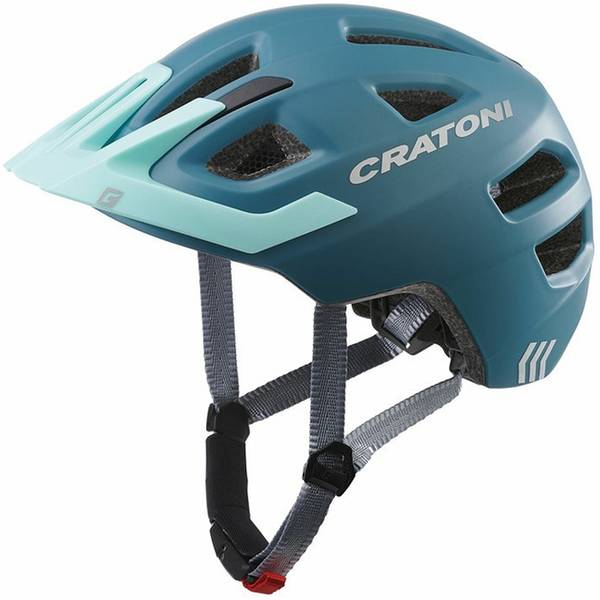 Thumbnail - CRATONI Kinder-Fahrradhelm Maxster Pro steel/blau matt