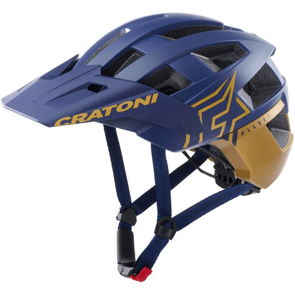 Thumbnail - CRATONI MTB-Helm AllSet Pro blau/gold matt