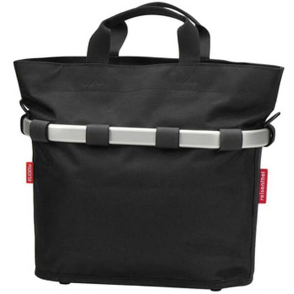 Thumbnail - KLICKFIX Bikebasket Oval S, schwarz
