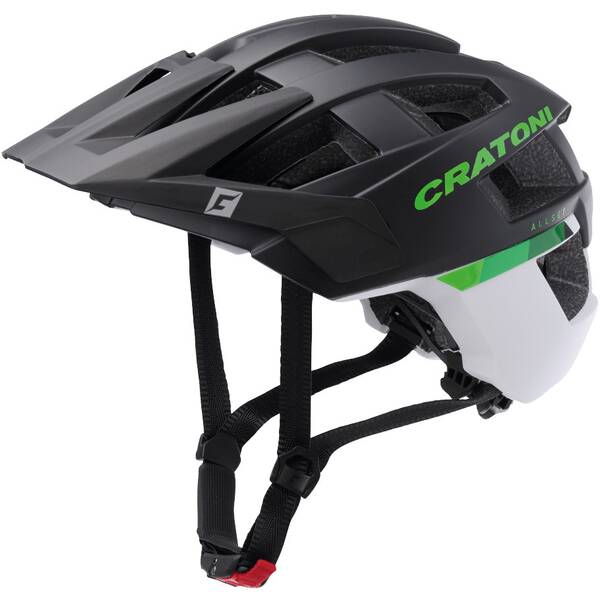 Thumbnail - CRATONI MTB - Fahrradhelm AllSet schwarz/weiß matt