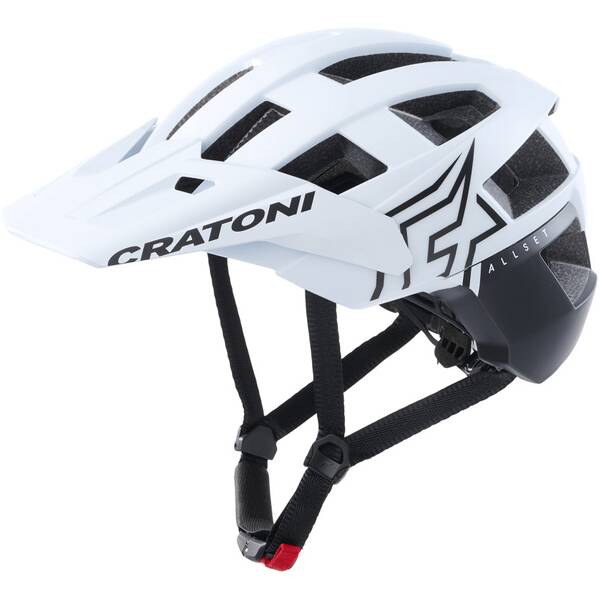 Thumbnail - CRATONI MTB - Fahrradhelm AllSet Pro weiß/schwarz matt