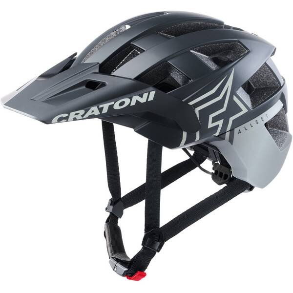 Thumbnail - CRATONI MTB - Fahrradhelm AllSet Pro schwarz/weiß matt