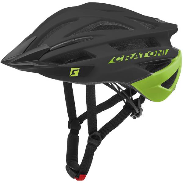 Thumbnail - CRATONI MTB Fahrradhelm Agravic schwarz/lime matt