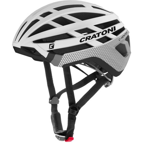 Thumbnail - CRATONI Gravel-Helm C-Vento weiß/schwarz matt