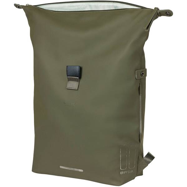 Thumbnail - BASIL Fahrradrucksack SoHo Nordlicht, moosgrün