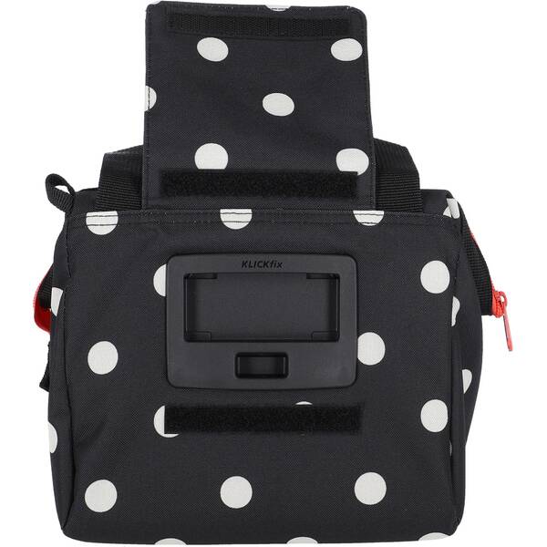 Thumbnail - KLICKFIX Lenkertasche ROOMY, mixed dots
