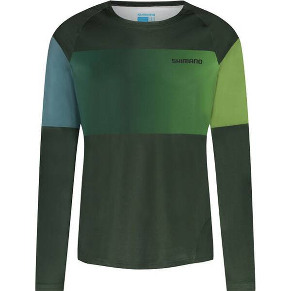 Thumbnail - SHIMANO MYOKO Long Sleeve Jersey Warm Printed