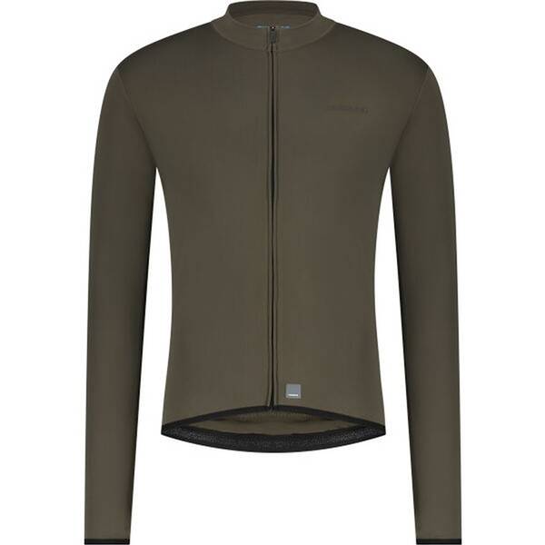 Thumbnail - SHIMANO VERTEX Thermal Long Sleeve Jersey, Moss Green