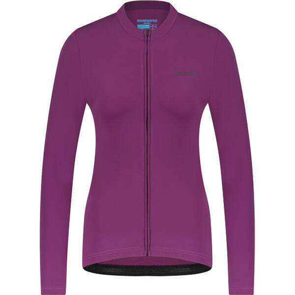 Thumbnail - SHIMANO Woman's KAEDE Thermal Long Sleeve Jersey, Purple