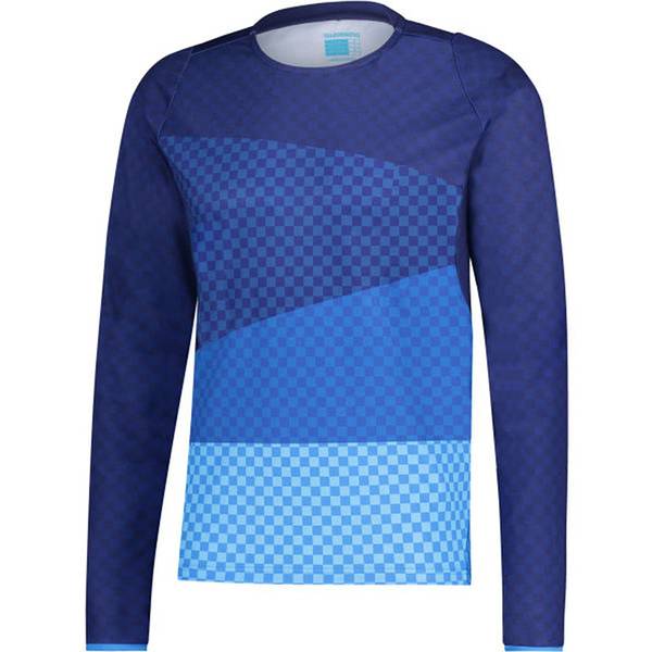 Thumbnail - SHIMANO FUJIMI Long Sleeve Jersey, Navy/Blue