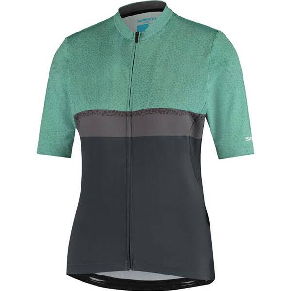 Thumbnail - SHIMANO Woman's  SUMIRE Short Sleeve Jersey, Transparent Green