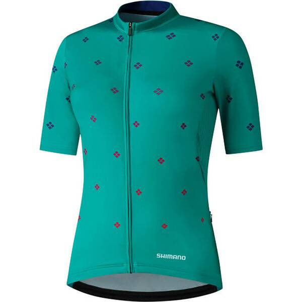 Thumbnail - SHIMANO Woman's SUMIRE Short Sleeve Jersey ,Green