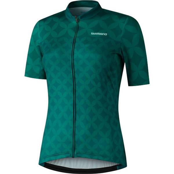 Thumbnail - SHIMANO W's MIZUKI Short Sleeve Jersey, Green