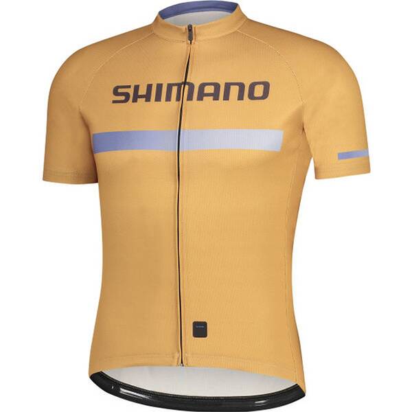 Thumbnail - SHIMANO LOGO Short Sleeve Jersey, Matte Gold