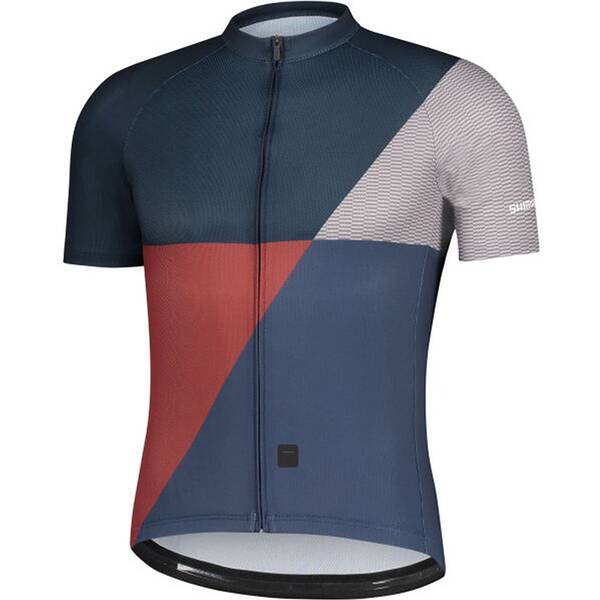 Thumbnail - SHIMANO IRODORI Short Sleeve Jersey, Indigo Blue