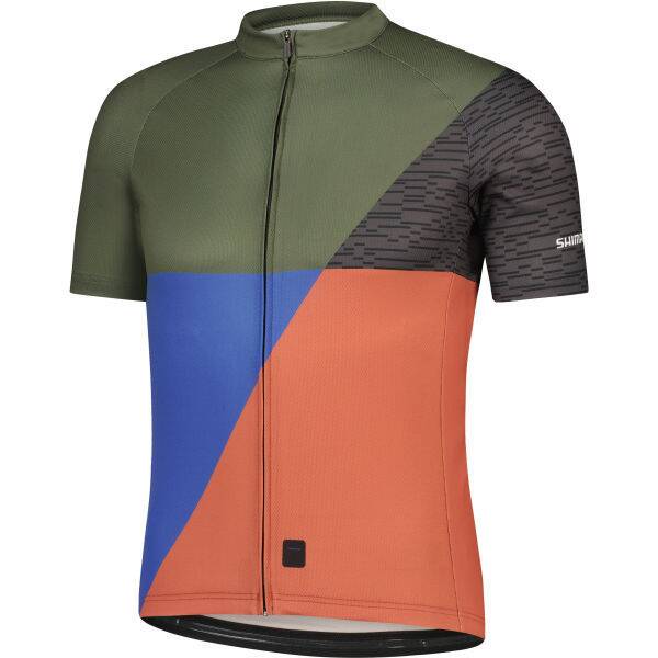 Thumbnail - SHIMANO IRODORI Short Sleeve Jersey, Warm Olive