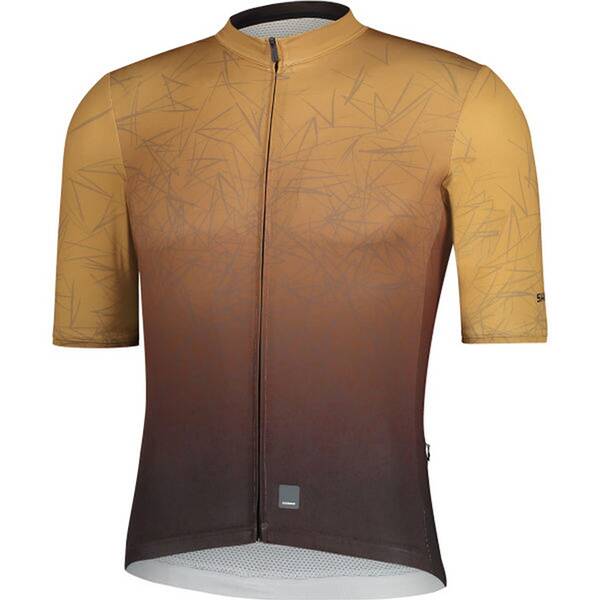 Thumbnail - SHIMANO BREAKAWAY Short Sleeve Jersey, Mustard Yellow