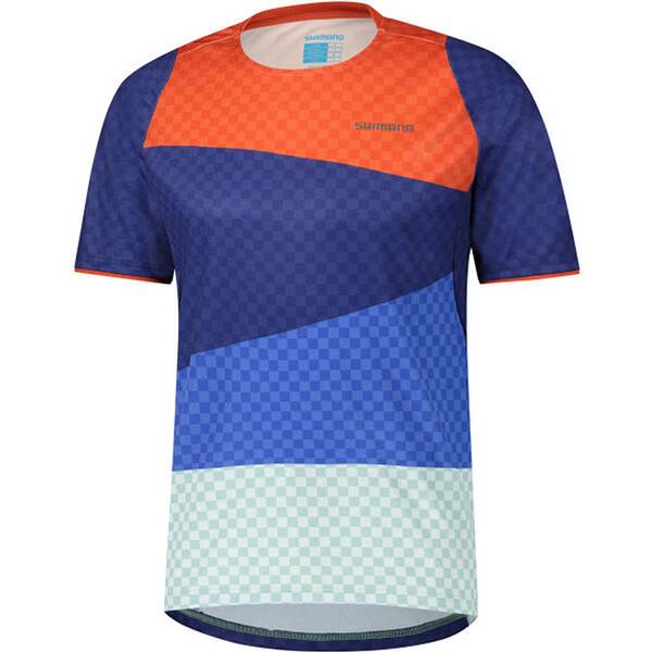 Thumbnail - SHIMANO FUJIMI Short Sleeve Jersey, Red Navy