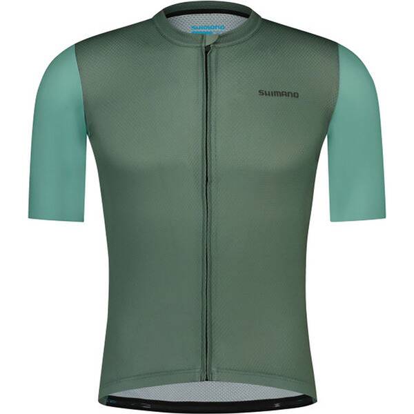 Thumbnail - SHIMANO ARIA Short Sleeve Jersey, Restore Green