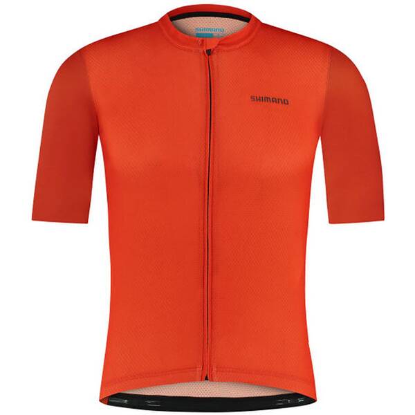 Thumbnail - SHIMANO ARIA Short Sleeve Jersey, Coral Red