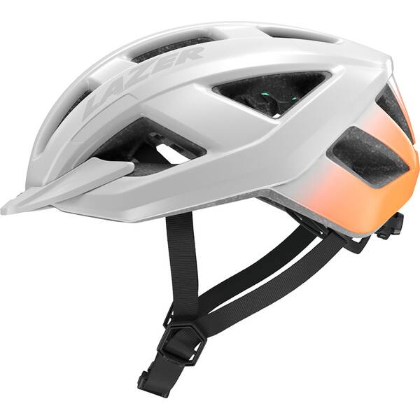 Thumbnail - LAZER Fahrradhelm Cerro KinetiCore, White Flash Orange
