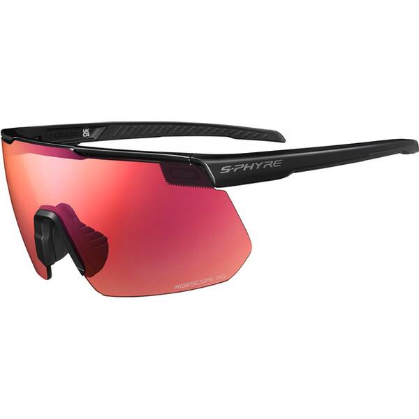 Thumbnail - SHIMANO Brille S-PHYRE 2, matt black/ Ridescape Road