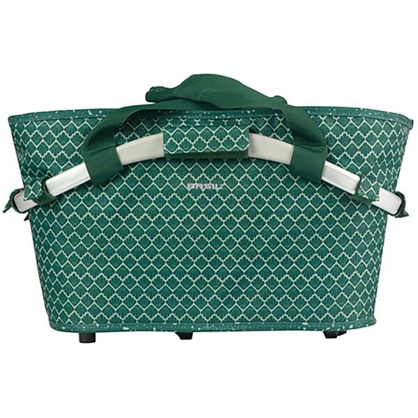 Thumbnail - BASIL Hinterradkorb Flair Carry All MIK, grün