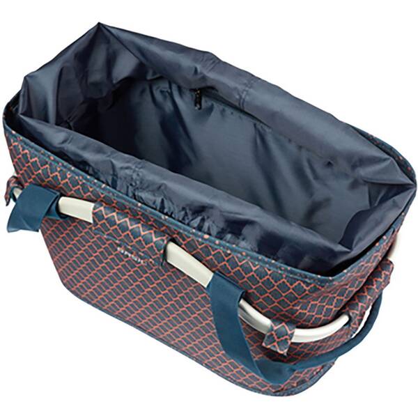 Thumbnail - BASIL Hinterradkorb Flair Carry All MIK, blau