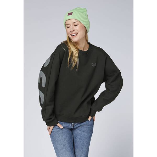 Thumbnail - CHIEMSEE Rundhalspullover mit 3D-Print vorn & Rückenprint