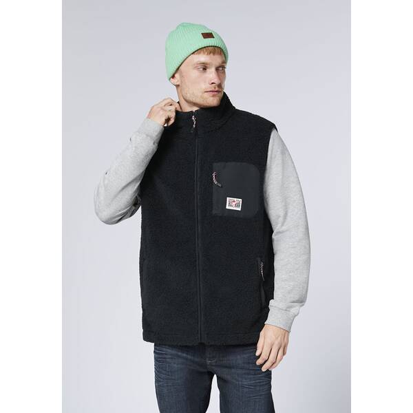 Thumbnail - CHIEMSEE Weste aus warmen Sherpa-Fleece