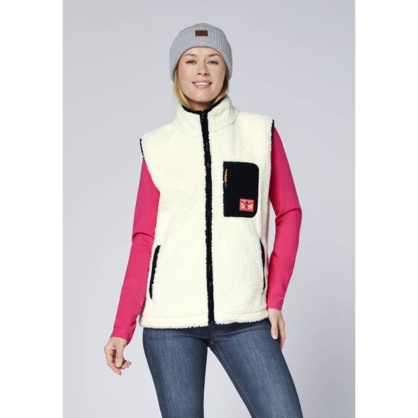 Thumbnail - CHIEMSEE Weste aus kuscheligem Sherpa-Fleece