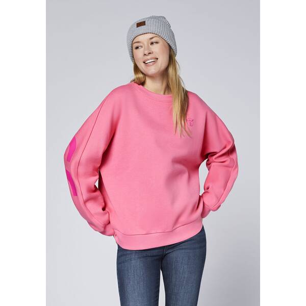 Thumbnail - CHIEMSEE Rundhalspullover mit 3D-Print vorn & Rückenprint