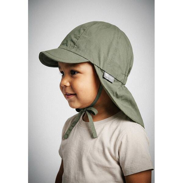 Thumbnail - STERNTALER Schirmmütze mit Nackenschutz uni