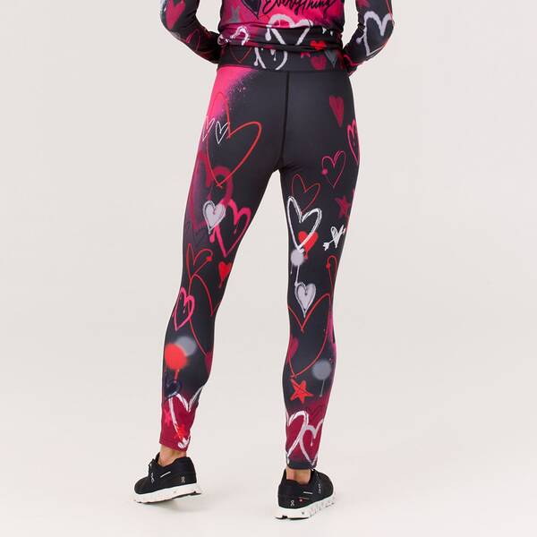 Thumbnail - KRIMSON KLOVER Baselayer-Legging Graffiti Girls Legging