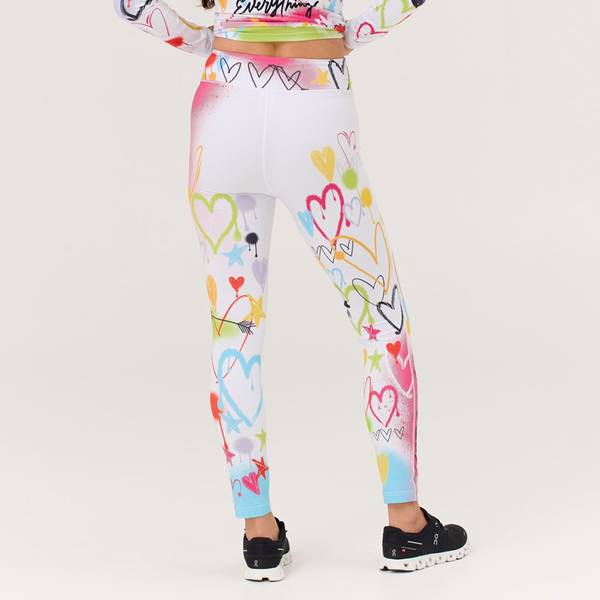 Thumbnail - KRIMSON KLOVER Baselayer-Legging Graffiti Girls Legging